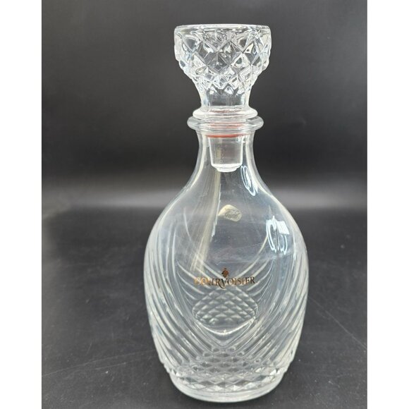 Courvoisier Crystal Decanter With Stopper Barware Cristal D'Arques JJ4090 - Picture 5 of 7